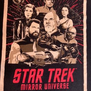 Star Trek: TNG Mirror Universe graphic tee - black, large